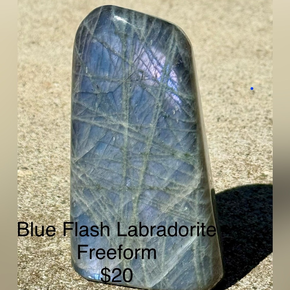 Blue Flash Labradorite Freeform